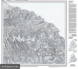 Whitby & Esk Dale (1857) Old Edition Folded Sheet Map