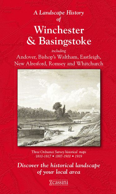 Winchester & Basingstoke (1810) 3-Map Boxed Sets Folded Sheet Map